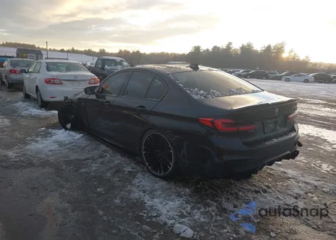 2019 BMW M5 z USA, uszkodzony, nr VIN WBSJF0C51KB447575